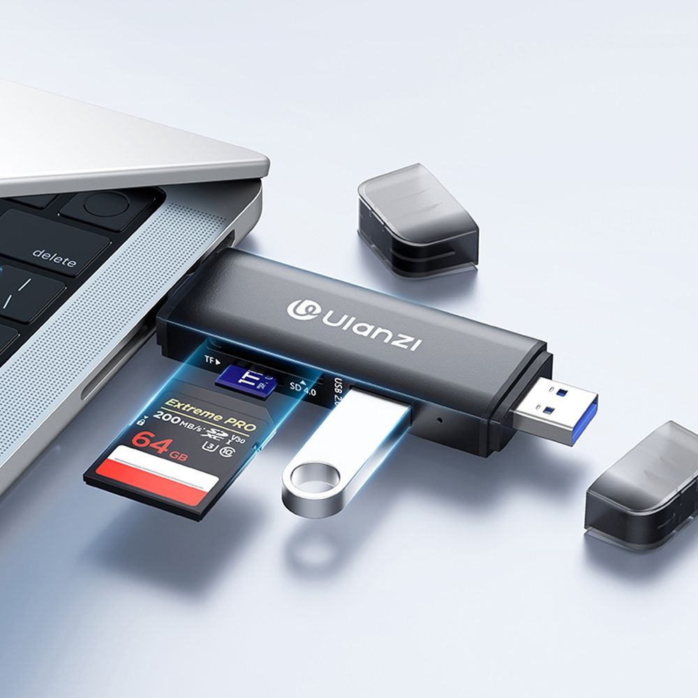 Ulanzi CR3 3 in 1 Lettore di schede 4.0 con USB e USB-C