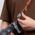Ulanzi CSS2 U-Snap Lite Tracolla per fotocamera - Nero ombra