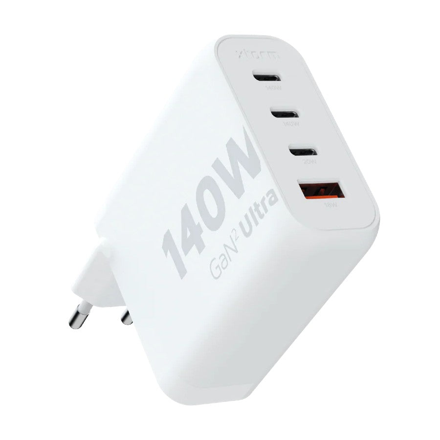 Xtorm 140W GaN2 Ultra Wall Caricabatterie Bianco