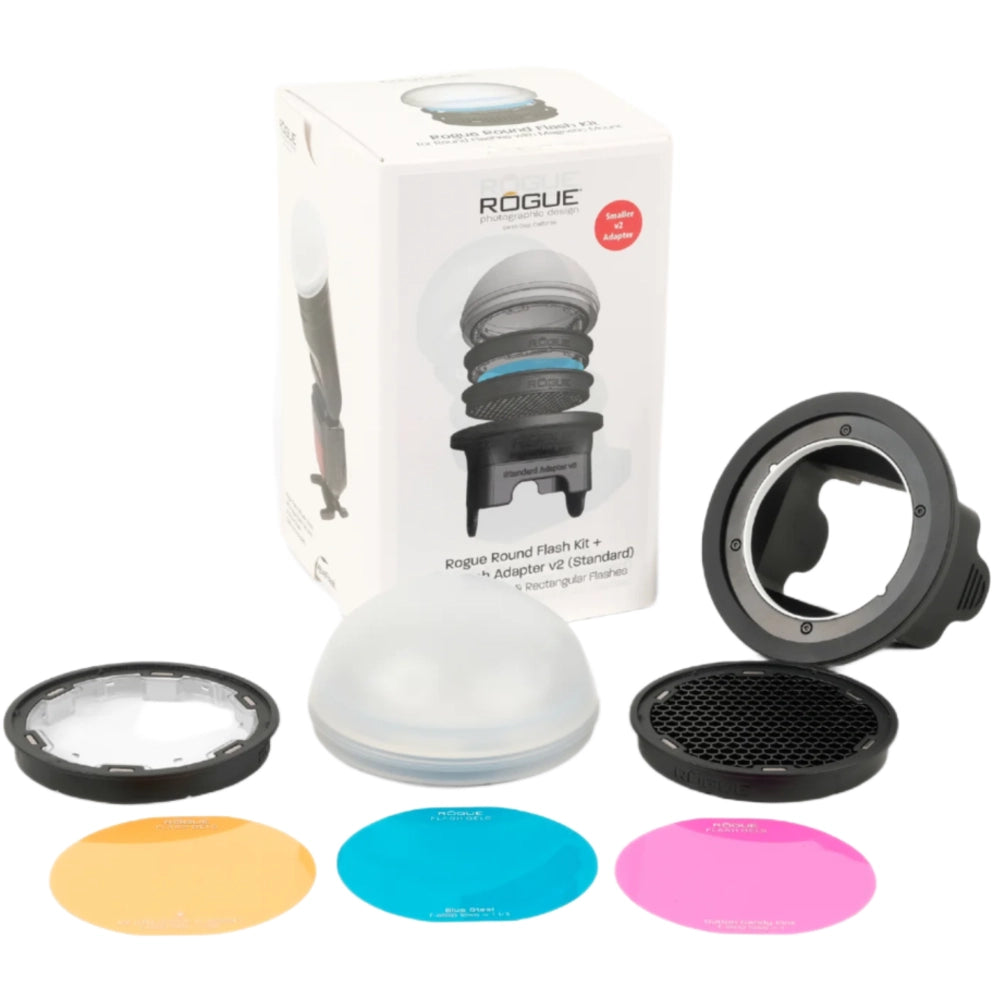 Rogue Round Flash Kit + Rogue Flash Adattatore V2 - Standard