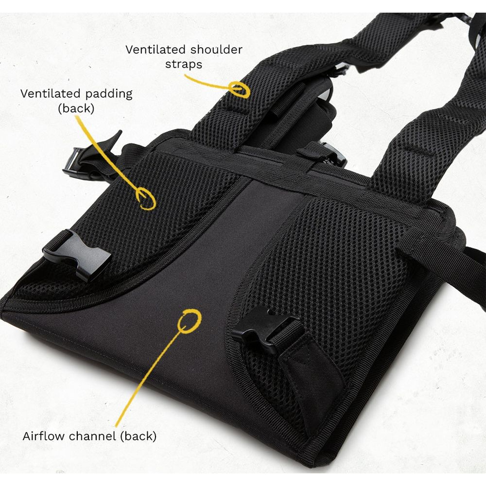 Dirty Rigger Chest Mate Pro, supporto per tablet a mani libere Dirty Rigger