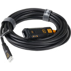 Tether Tools Cavo di prolunga con blocco TetherBoost USB-C TetherPro Optima 10G 4,8 m, nero