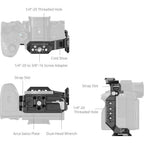SmallRig 6023 "HawkLock" Gabbia a sgancio rapido per Sony Alpha 7 V / 7R V / 7 IV