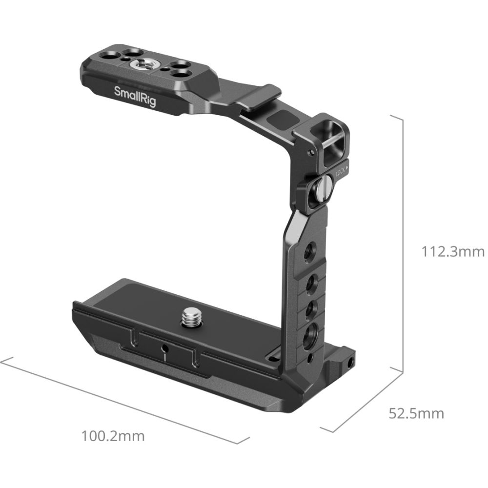SmallRig 6023 "HawkLock" Gabbia a sgancio rapido per Sony Alpha 7 V / 7R V / 7 IV