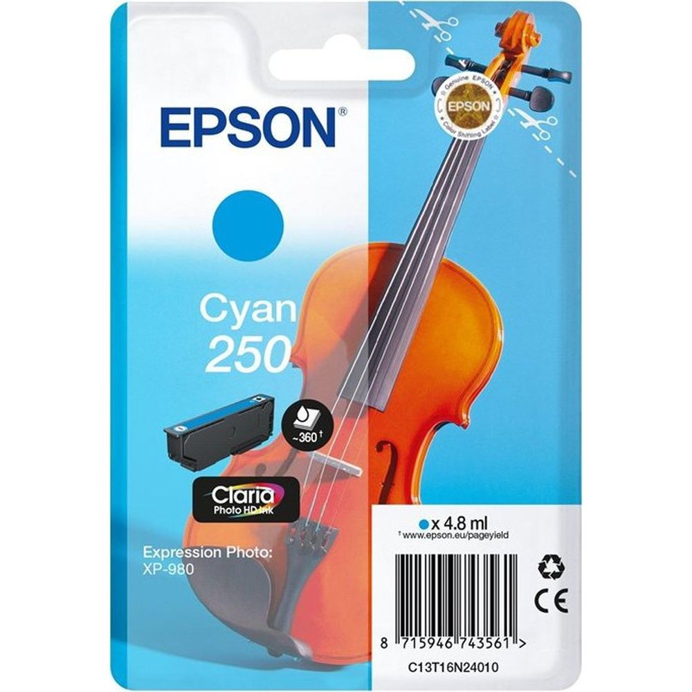 Epson Singlepack Inchiostro ciano 250