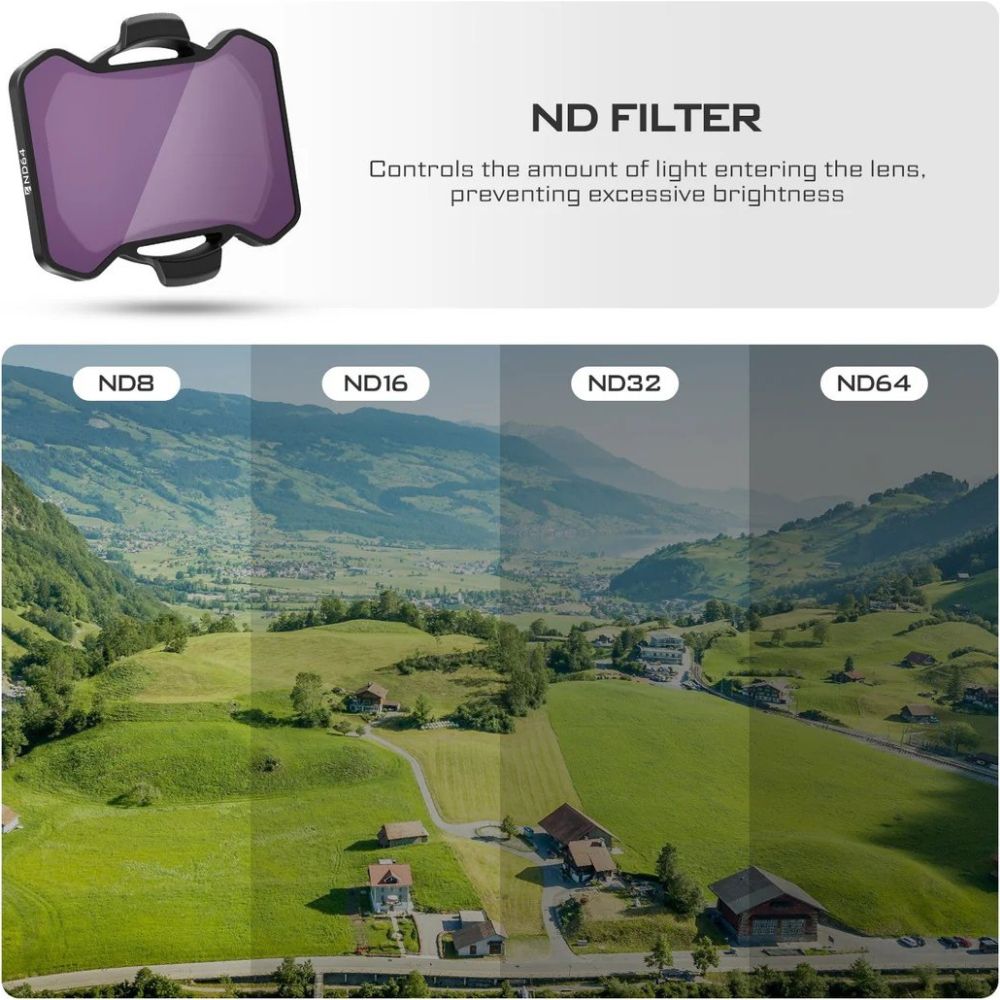 Freewell DJI Avata 2 Filtri ND - Confezione da 4