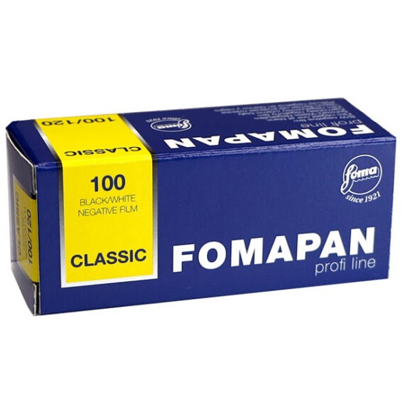 Foma Fomapan Classic 100 ISO 120 Medio formato - Confezione da 2