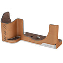 PGYTECH Leather Fotocamera Custodia per Fujifilm X100VI – Clay Marrone