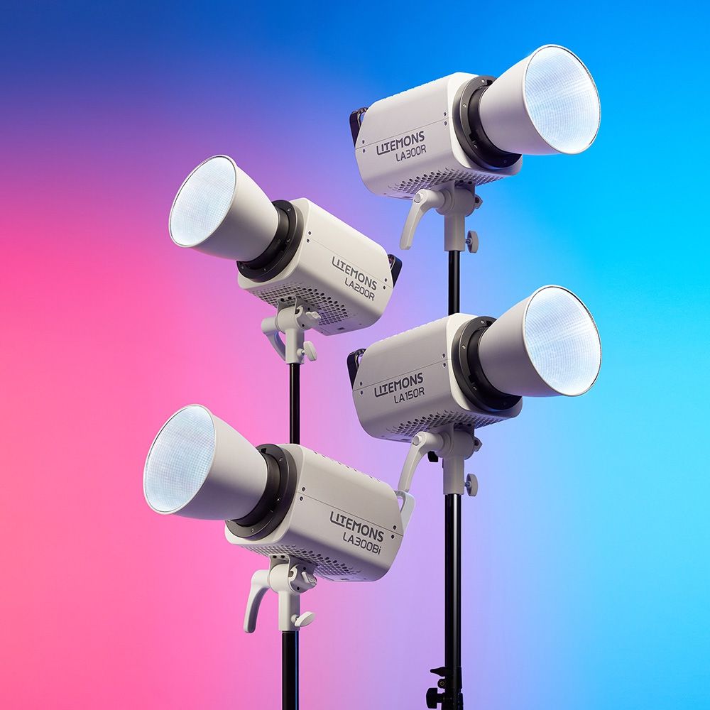 Godox Litemons LA200R Kit di 2 luci LED RGB