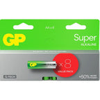 GP Super AA Batteria alcalina 1,5 V (8x)