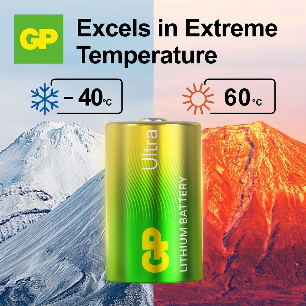 GP Batteria al litio Ultra CR2 (2x)
