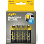 Aqiila AA USB-C Batteria ricaricabile 1,5 V 2000 mAh Li-Ion (4x)
