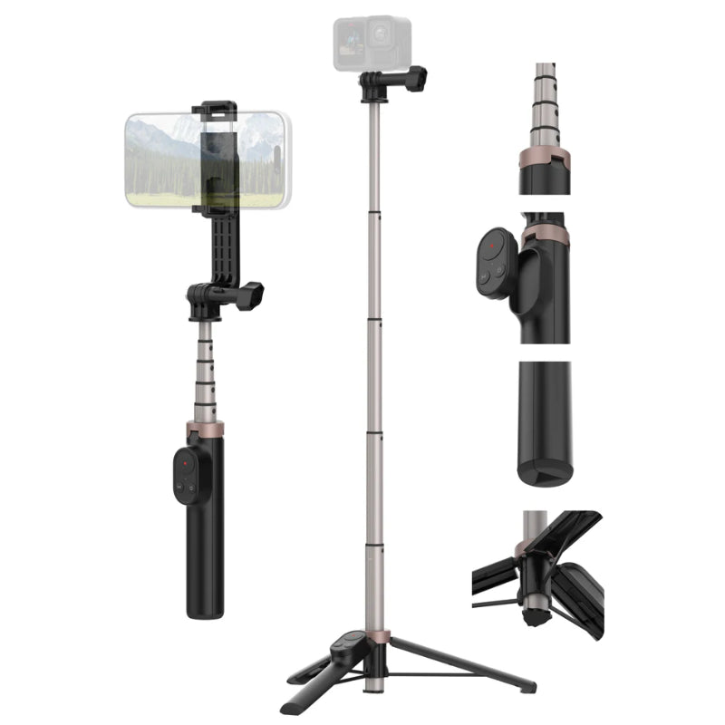 Telesin Vlog Telecomando Selfie stick - 60 cm