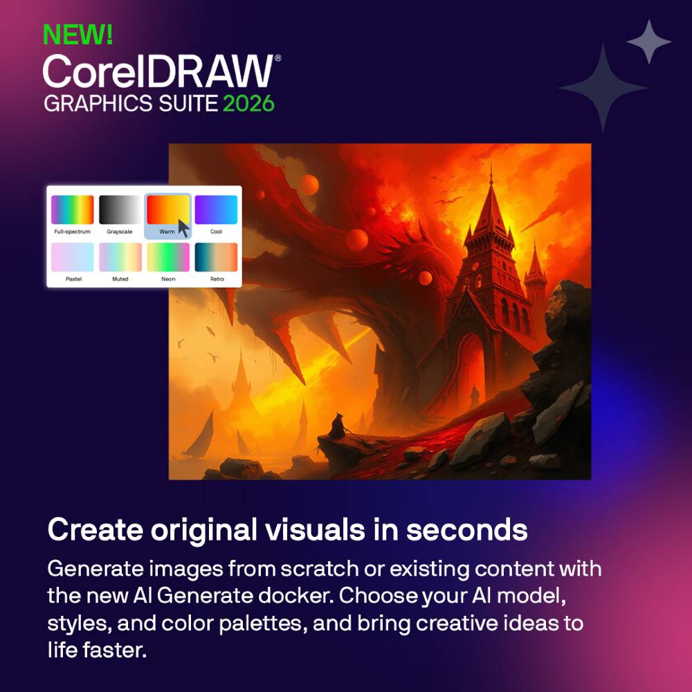 CorelDRAW Graphics Suite 2026 *digitale licentie*