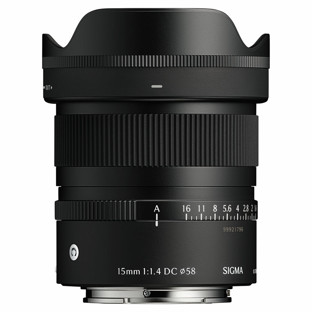 Sigma 15mm f/1.4 DC Contemporary - Sony E-Attacco