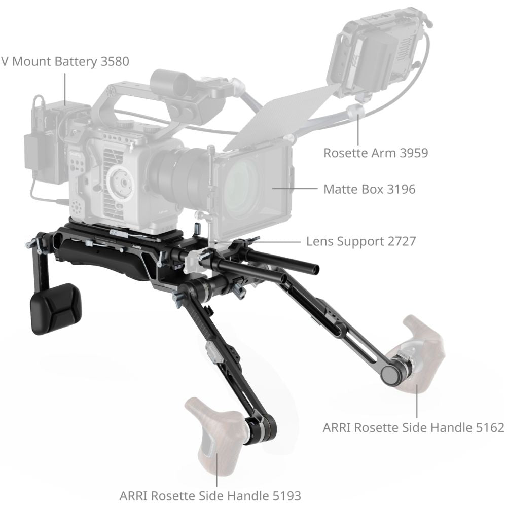 SmallRig 5199 "HawkLock" VCT-14 Tipo Shoulder Rig (SR009)