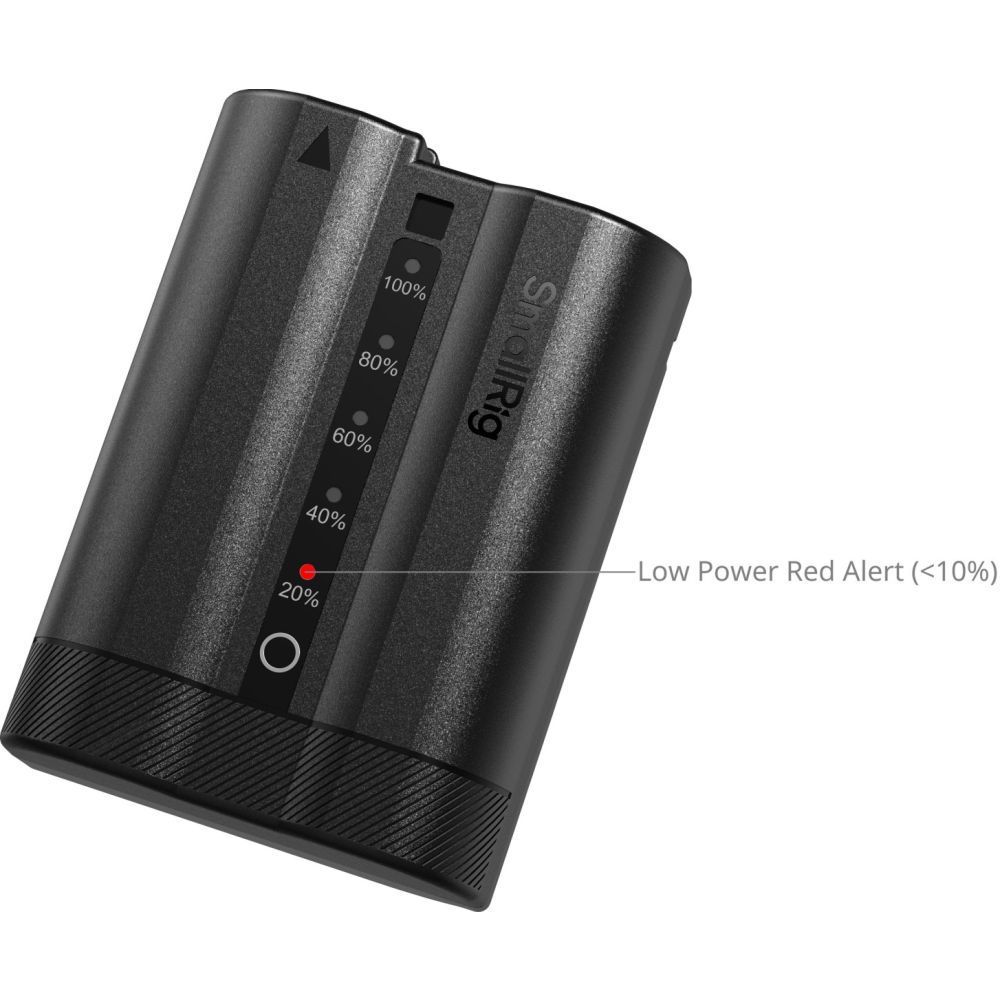 SmallRig 5299 Nikon EN-EL16c USB-C Batteria per fotocamera con display di alimentazione