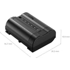 SmallRig 5299 Nikon EN-EL16c USB-C Batteria per fotocamera con display di alimentazione