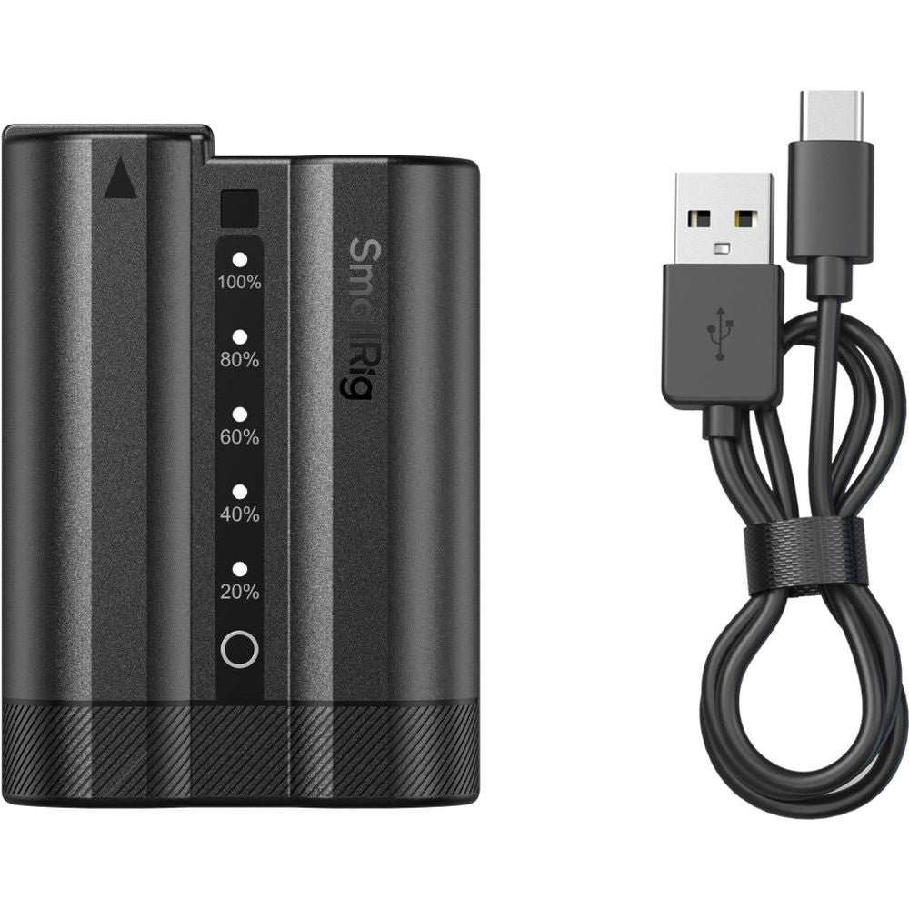 SmallRig 5299 Nikon EN-EL16c USB-C Batteria per fotocamera con display di alimentazione