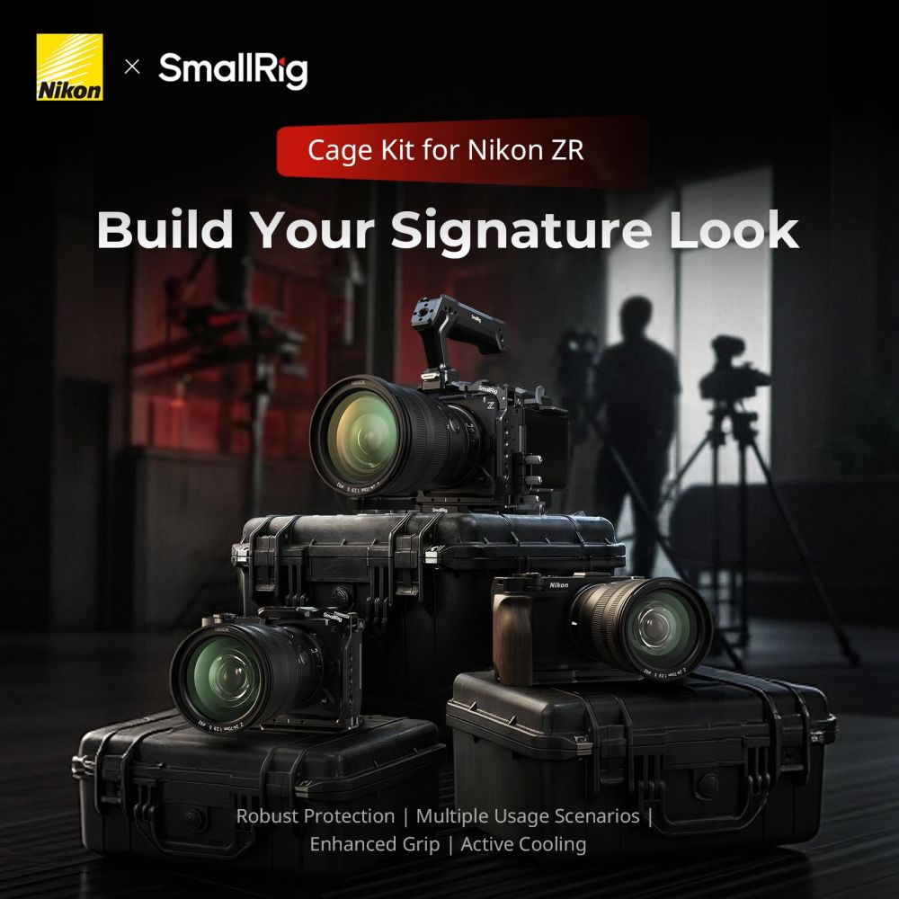 SmallRig 6113 "HawkLock" Kit gabbia a sgancio rapido per Nikon ZR