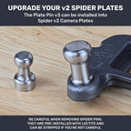 Spider SpiderPro Pin a sgancio rapido a vite v3