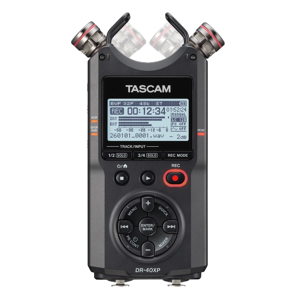 Tascam DR-40XP handheld registratore
