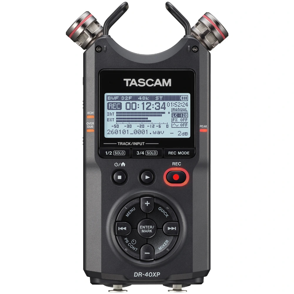 Tascam DR-40XP handheld registratore