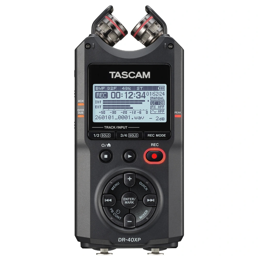 Tascam DR-40XP handheld registratore