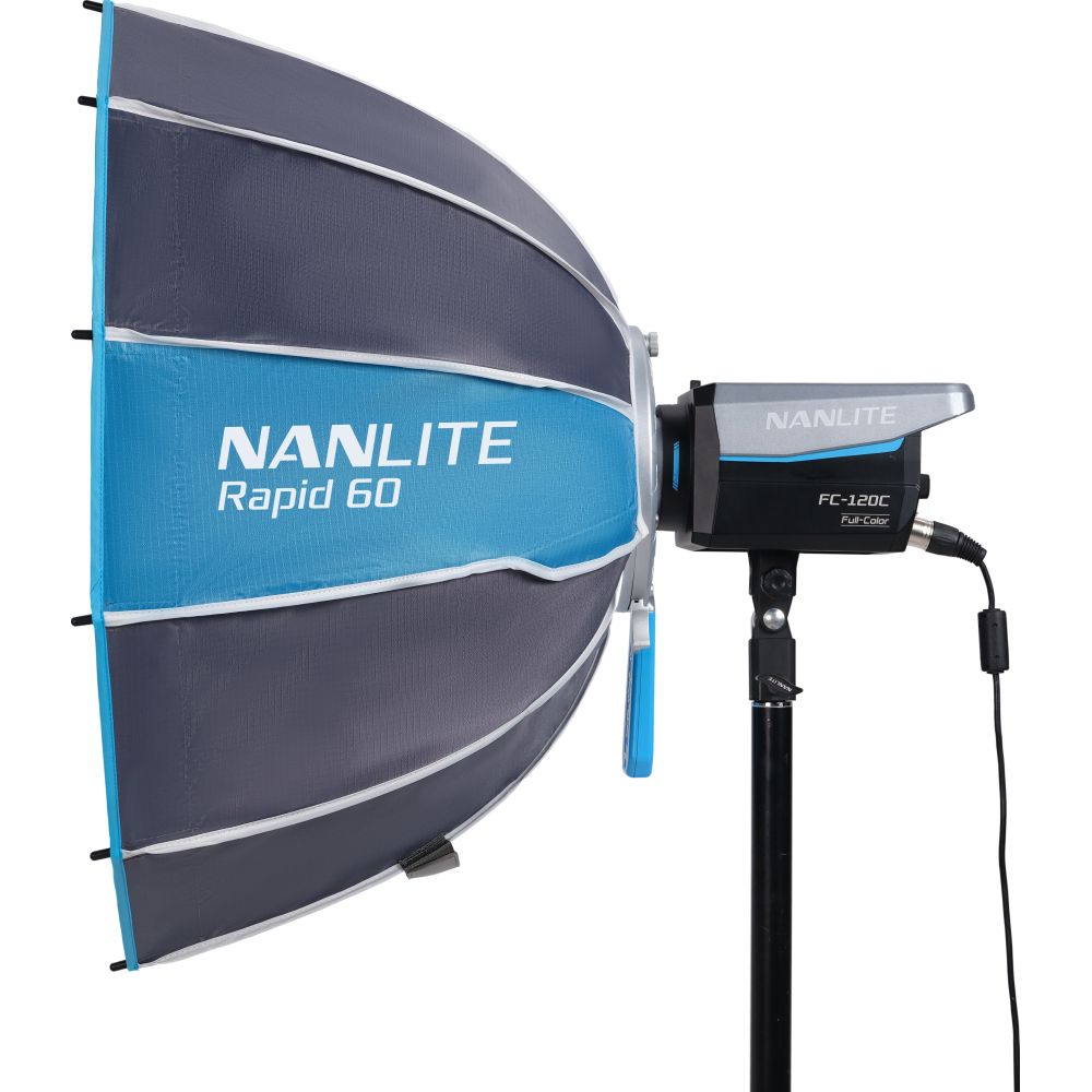 Nanlite Forza 60B II Bi-color Luce a LED - V-Mount Location kit