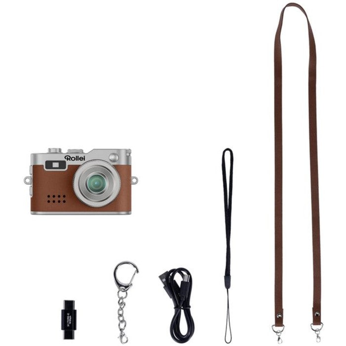 Rollei Mini Fotocamera digitale Marrone