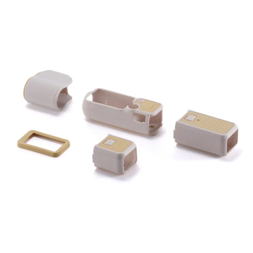 Tilta Custodia protettiva in silicone per DJI Osmo Pocket 4 Power Kit - Beige sabbia