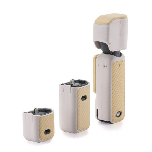 Tilta Custodia protettiva in silicone per DJI Osmo Pocket 4 Power Kit - Beige sabbia