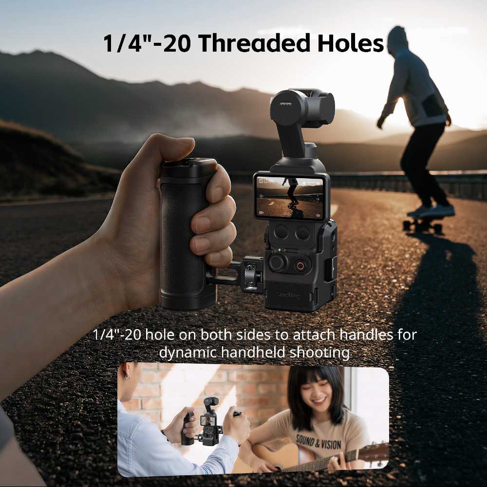 SmallRig 6002 Gabbia per DJI Osmo Pocket 4 (Basic Edition)