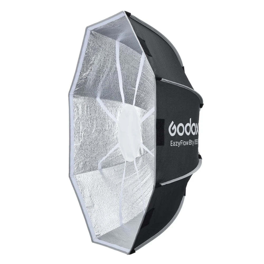 Godox EazyFlow Foldable Beauty Dish 85 Bowens - Argento