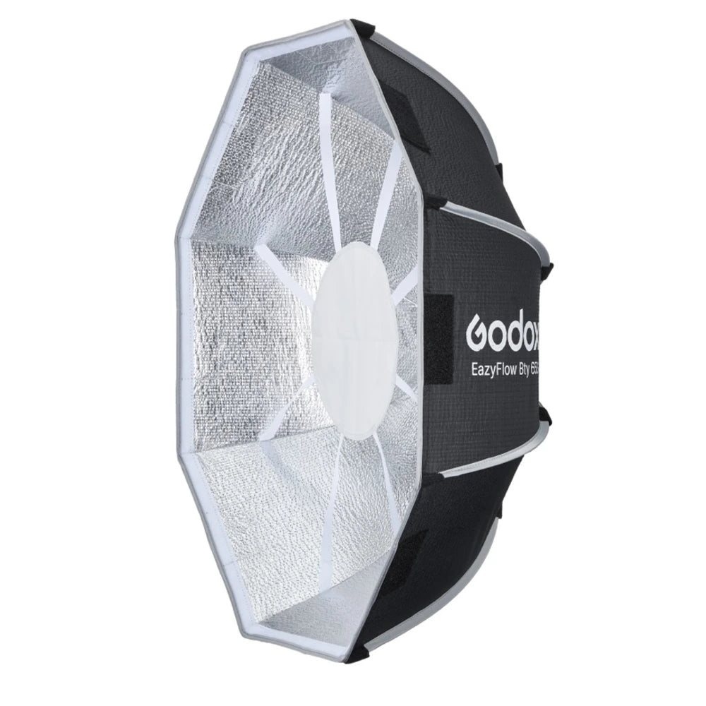 Godox EazyFlow Foldable Beauty Dish 65 Bowens - Argento