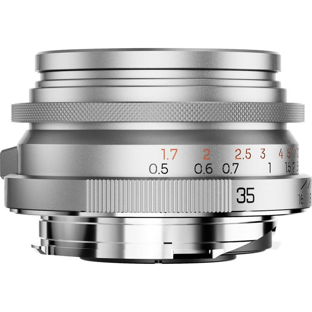 Thypoch Full-frame Ksana 35mm f/2 ASPH. Leica M, argento cromato