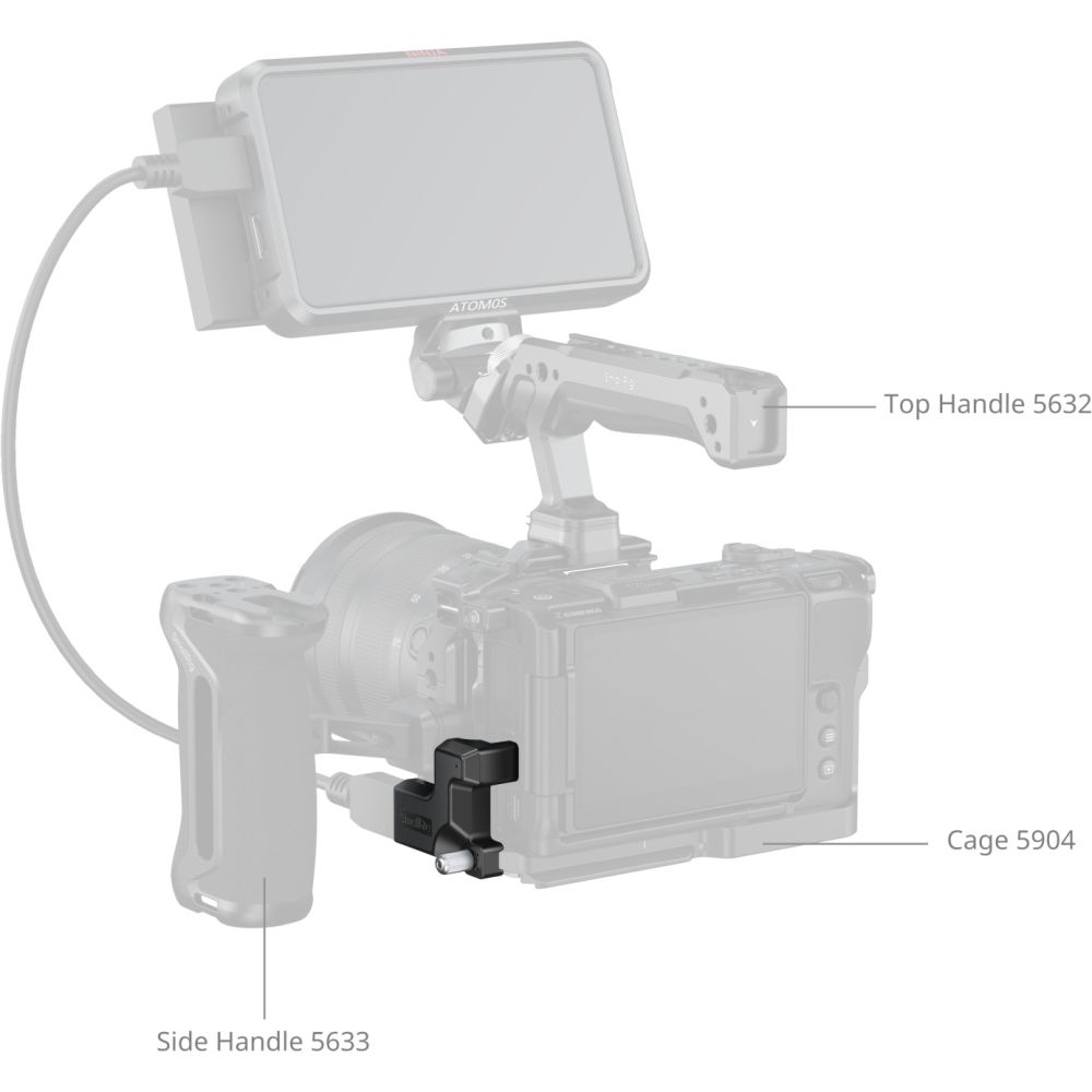 SmallRig 5907 Adattatore ad alta definizione per Nikon ZR