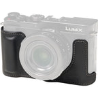SmallRig 5698 Custodia a mezza pelle per Panasonic LUMIX L10, nera