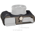 SmallRig 5698 Custodia a mezza pelle per Panasonic LUMIX L10, nera