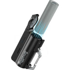 SmallRig 6091 Kit caricabatterie con 2 batterie 21700 da 5000 mAh, colore nero