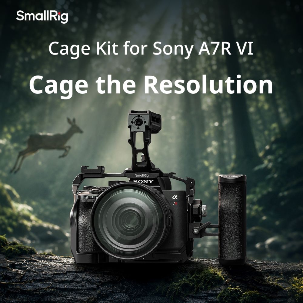 SmallRig 6704 Kit di gabbia avanzata per Sony Alpha 7R VI
