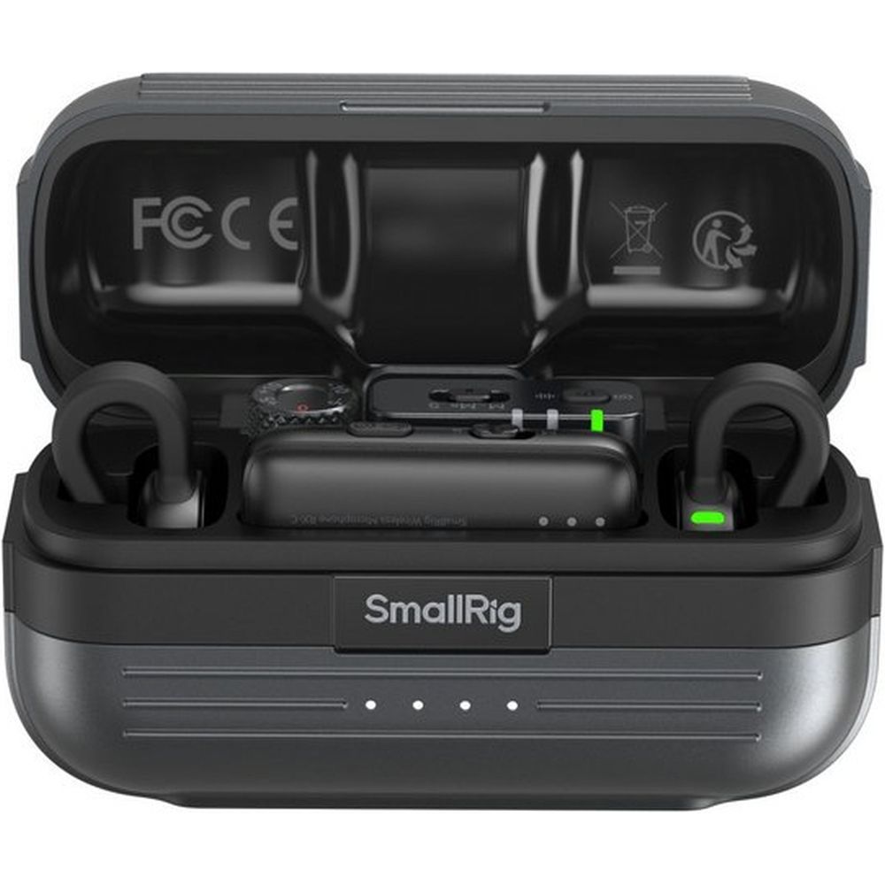 SmallRig 6526 S Microfono wireless 70 con compatibilità multi-dispositivo, nero