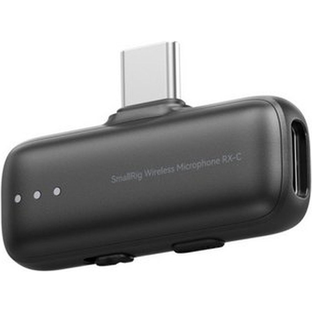 SmallRig 6526 S Microfono wireless 70 con compatibilità multi-dispositivo, nero