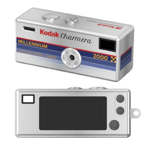Kodak Charmera Keychain Digital Fotocamera - Millennium Edition + 16GB MicroSD Scheda