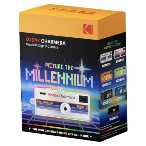 Kodak Charmera Keychain Digital Fotocamera - Millennium Edition + 16GB MicroSD Scheda