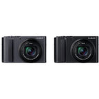 Panasonic Lumix DC-TZ300 - Donkerzilver+ Lexar 64GB SDXC + Custodia Logic DCB-313
