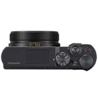 Panasonic Lumix DC-TZ300 - Donkerzilver+ Lexar 64GB SDXC + Custodia Logic DCB-313
