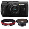 OM SYSTEM Tough TG-7 Fisheye Kit - Nero