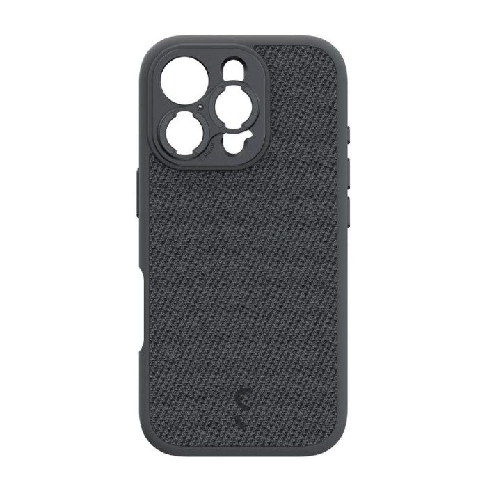 ShiftCam iPhone 16 Pro custodia Dark Grigio Fabric + LensUltra 10x macro smartphone obiettivo