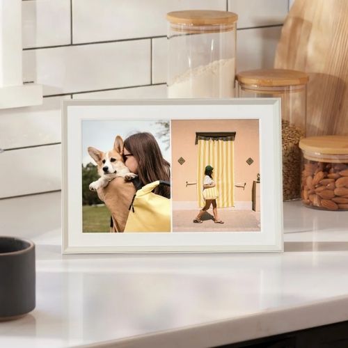 Aura Carver Mat 10,1" Cornice fotografica digitale - Clay